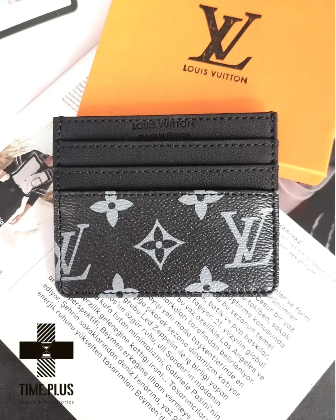 جاکارتی ورقه ای مشکی Louis Vuitton — تصویر ۴