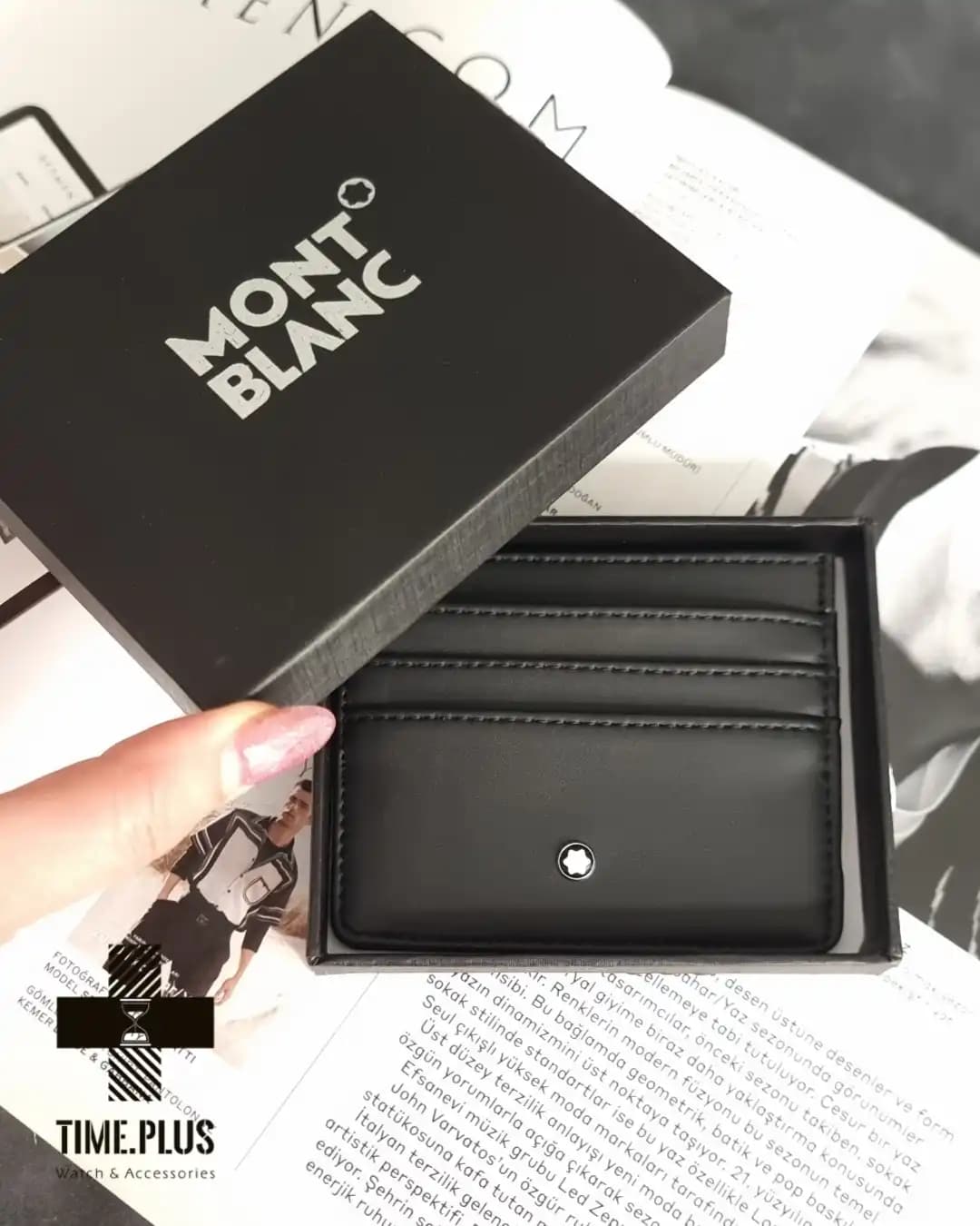 جاکارتی ورقه ای مون بلان مشکی مات — تصویر ۶