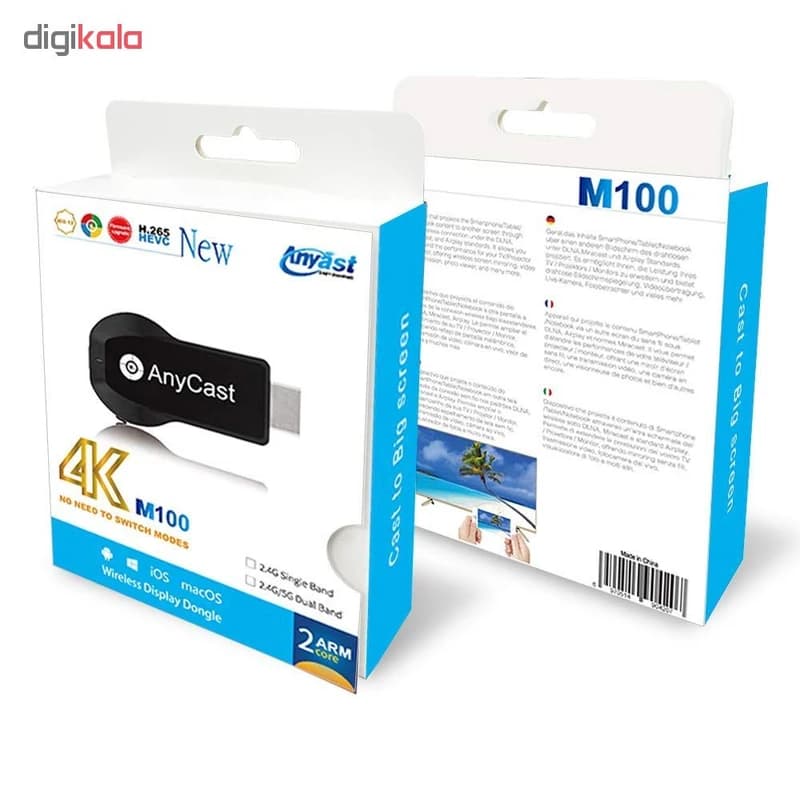 دانگل HDMI انی کست مدل M100 4K کد B18872 — تصویر ۳
