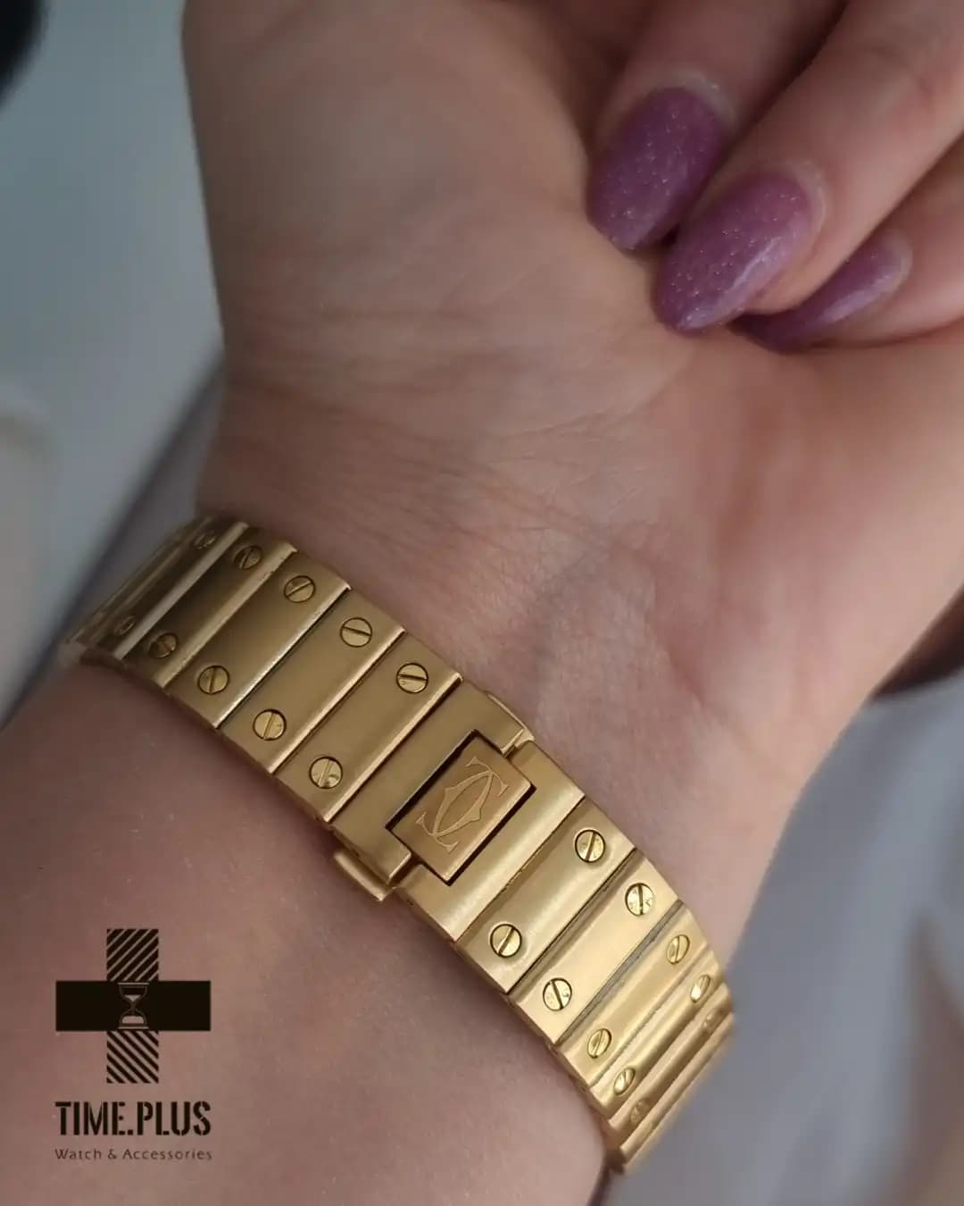 ساعت زنانه کارتیه مدل د سانتوس — تصویر ۷