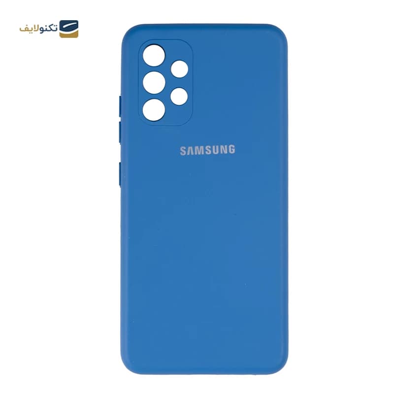 کاور سیلیکونی محافظ لنزدار مناسب برای گوشی موبایل سامسونگ Galaxy A32 4G کدB18713