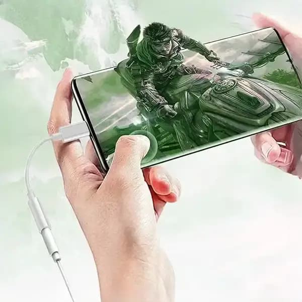 تبدیل اصلی تایپ سی به جک 3.5 میلیمتری اپل A2155 — تصویر ۲