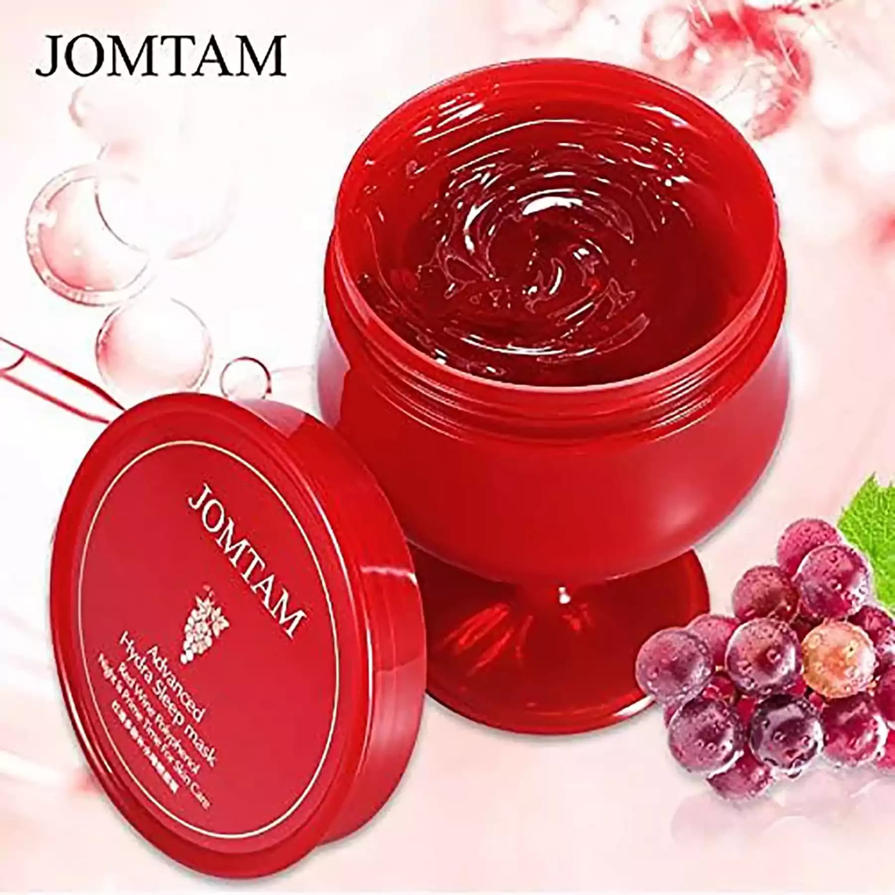 ماسک آبرسان جومتام مدل انگور قرمز | جوانساز و لیفت‌کننده پوست – حجم 150ml — تصویر ۲