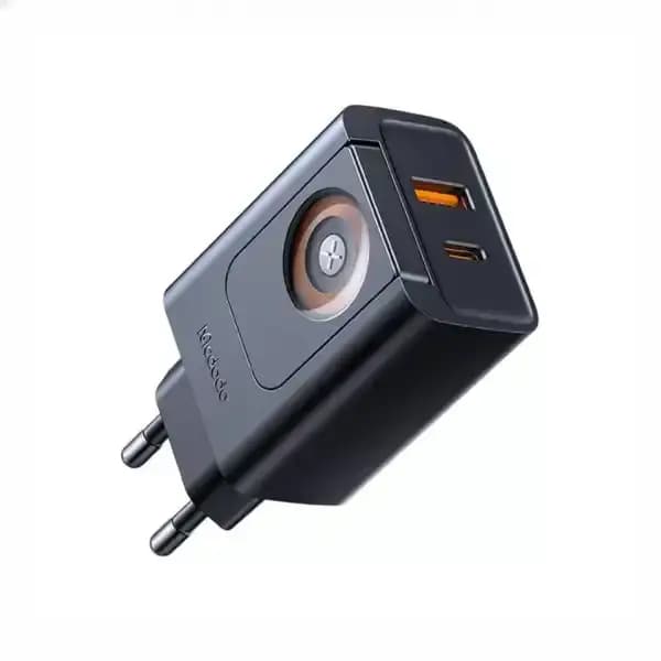 آداپتور دو پورت 30 وات همراه با شارژ اپل واچ مک دودو 2in1 CH-3700