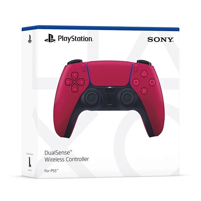 دسته PS5 قرمز مدل DualSense Cosmic Red — تصویر ۴