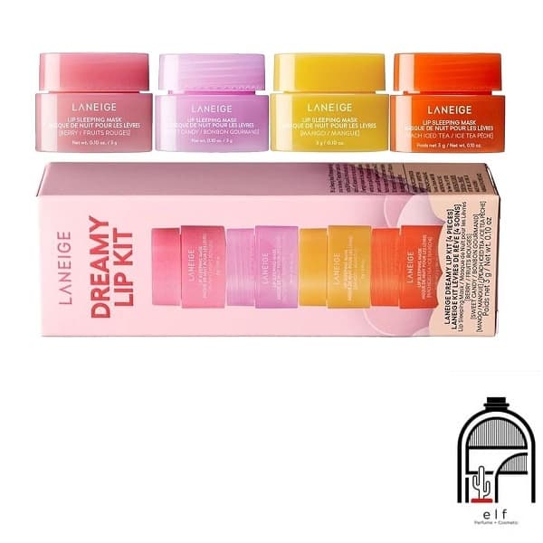 ماسک لب لانیژ مدل Midnight Minis مجموعه 4 عددی