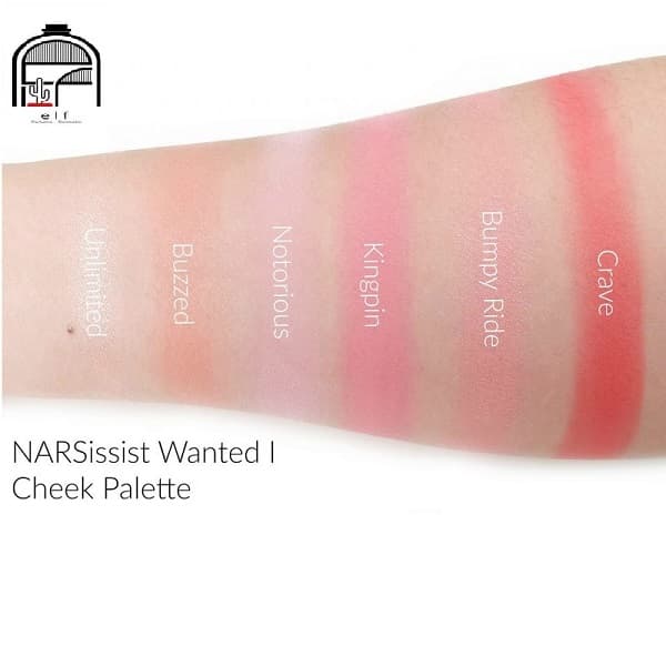 پالت رژگونه Wanted نارس NARS NARSISSIST CHEEK PALETTE — تصویر ۲