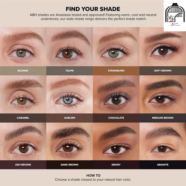 پماد ابرو Dipbrow آناستازیا بورلی هیلز Anastasia Dipbrow Pomade — تصویر ۲
