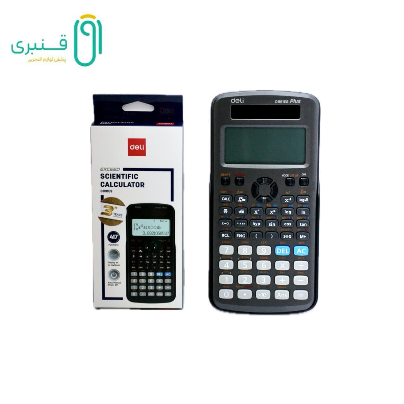 ماشین حساب مهندسی deli ED991ES دلی