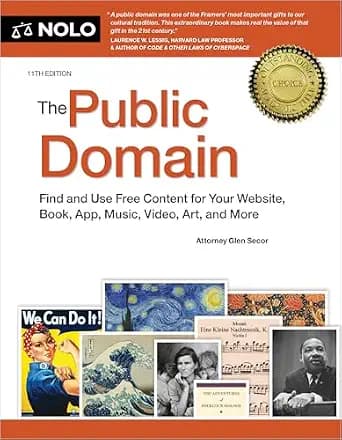و دانلود نسخه کامل کتاب زبان اصلی Public Domain, The: How to Find & Use Copyright-Free Writings, Music, Art & More | دانلود کتاب خارجی