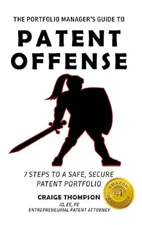 و دانلود نسخه کامل کتاب زبان اصلی Patent Offense : 7 steps to a Safe Secure Patent Portfolio | دانلود کتاب خارجی