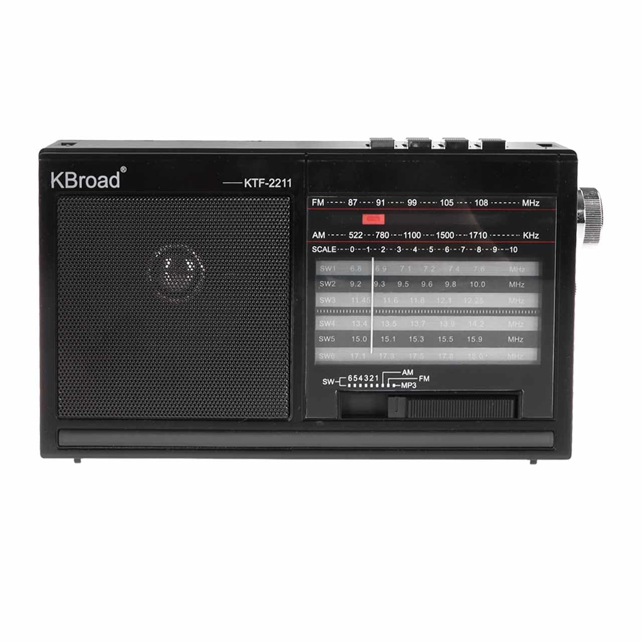 اسپیکر رادیو KBroad مدل KTF-2211 – مشکی