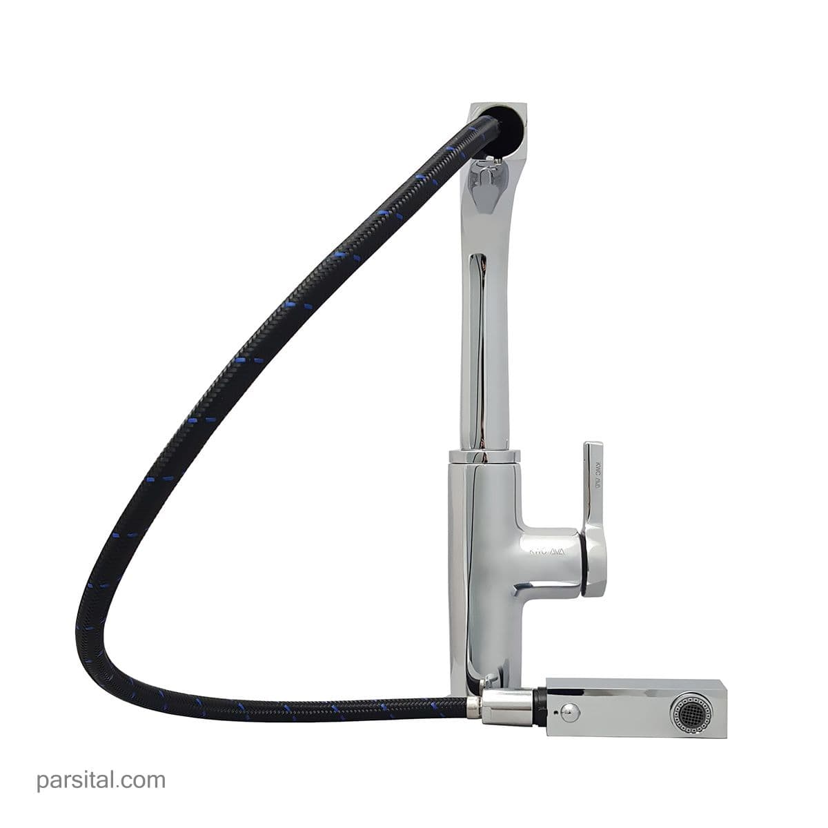 شیر ظرفشویی شاوری کی دبلیو سی مدل آوا کروم — تصویر ۸