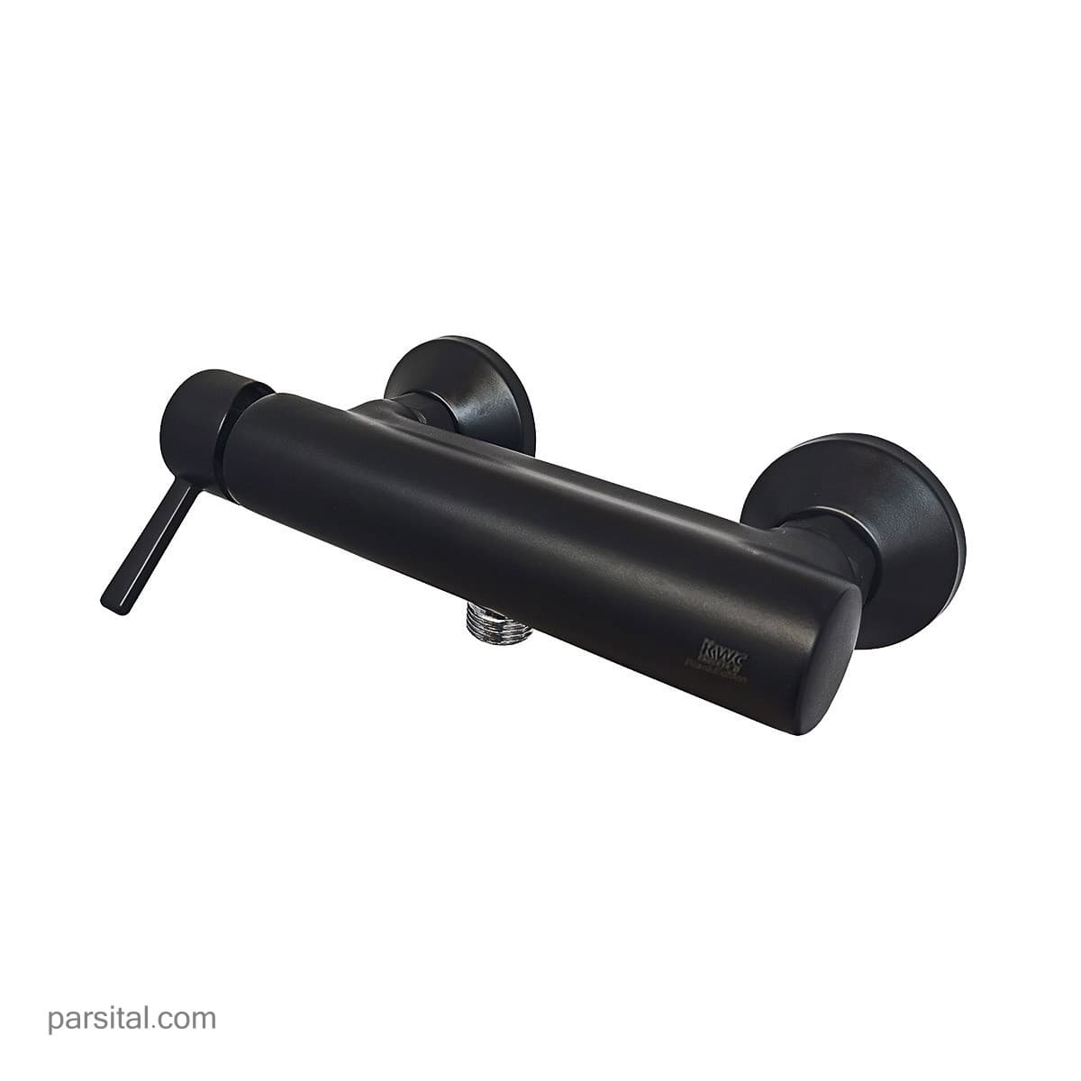 شیر توالت کی دبلیو سی مدل زئوس مشکی ( دسته سمت چپ ) — تصویر ۲