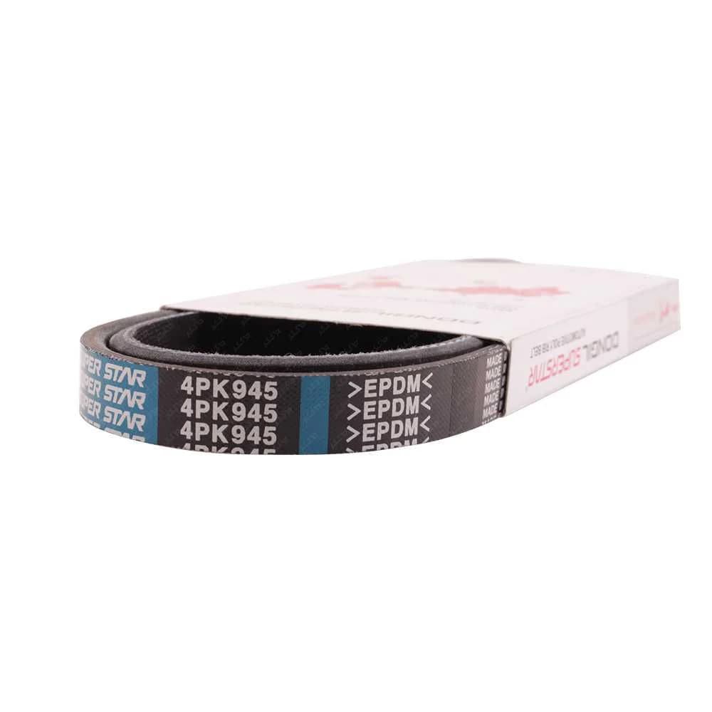 تسمه کولر پراید ، تیبا ، ساینا ، کوئیک 4PK 945 EPDM RTA دانگیل | DONGIL