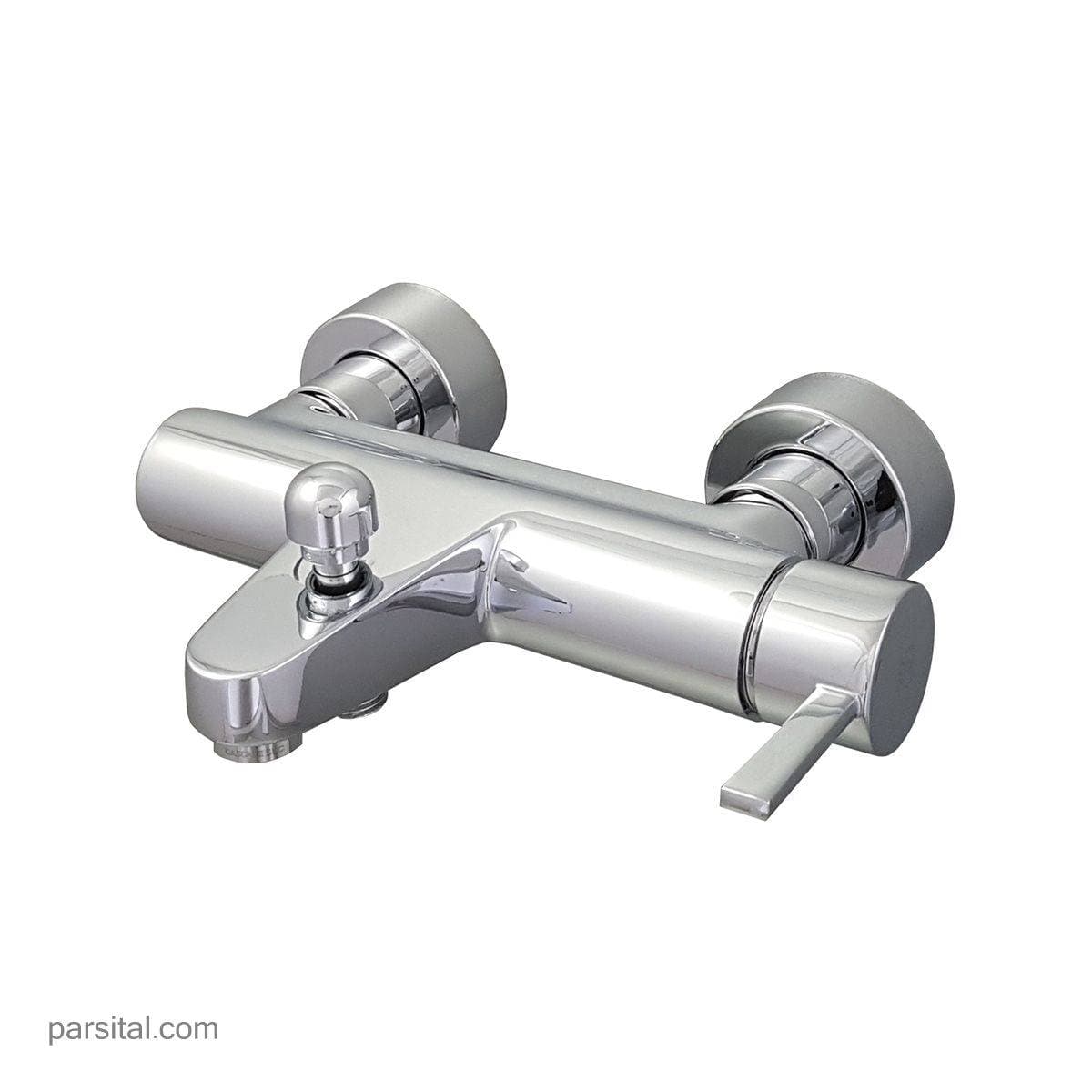 شیر حمام کی دبلیو سی مدل زئوس کروم