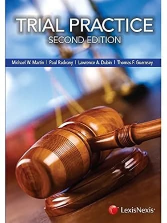 و دانلود نسخه کامل کتاب زبان اصلی Trial Practice PDF | دانلود کتاب خارجی