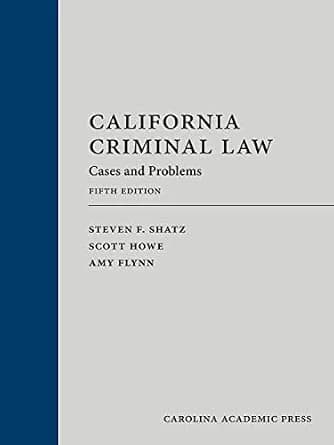 و دانلود نسخه کامل کتاب زبان اصلی California Criminal Law: Cases and Problems, Fifth Edition PDF | دانلود کتاب خارجی