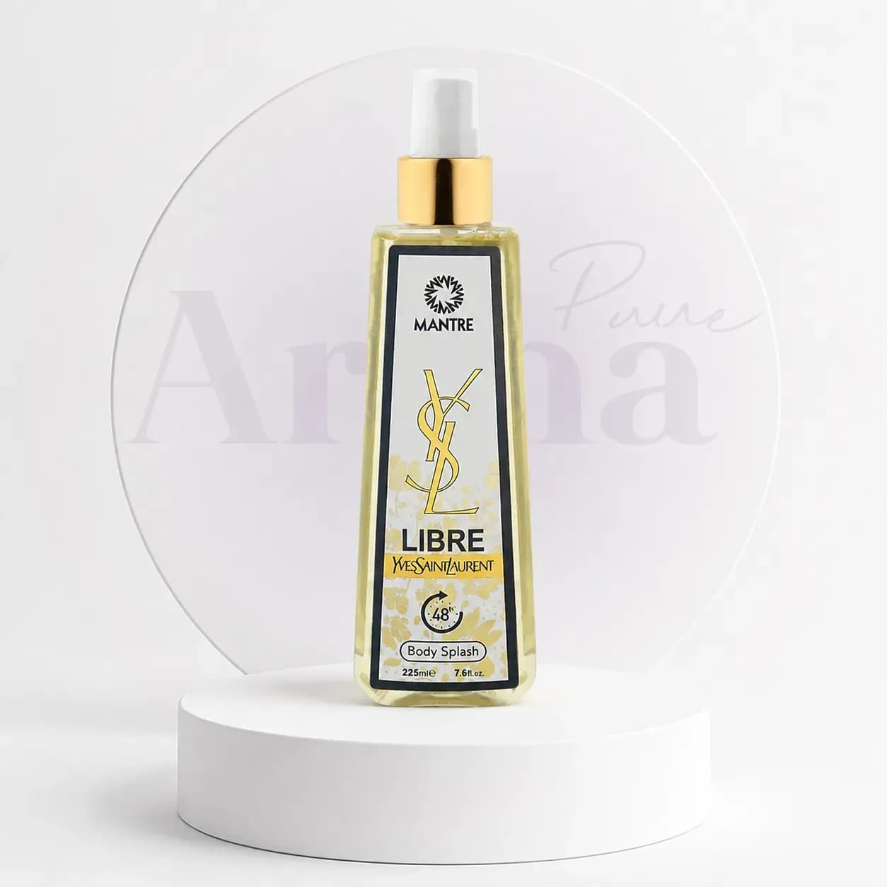 بادی اسپلش زنانه مانتره مدل YVES SAINT LAURENT Libre حجم 225 میلی لیتر