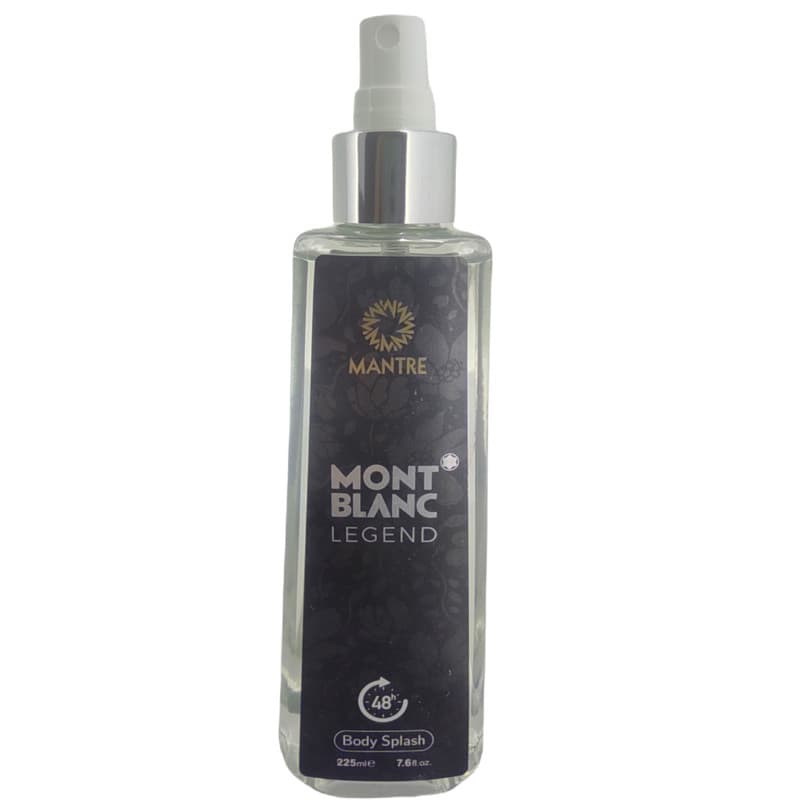بادی اسپلش مردانه مانتره مدل MONT BLANK LEGEND حجم 225 میلی لیتر — تصویر ۲