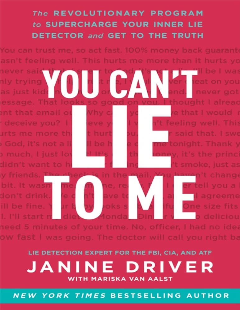کتاب You Can’t Lie to Me (تو نمی‌توانی به من دروغ بگویی) نسخه انگلیسی PDF | جان آر. شفر