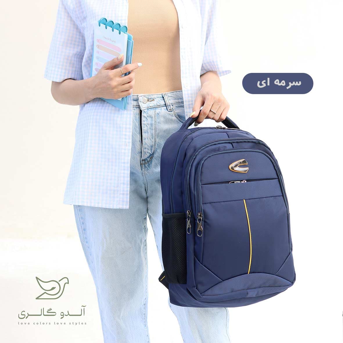 کوله پشتی لپ تاپ بولسا کد 109 — تصویر ۷