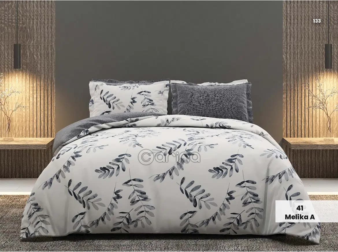 روتختی یک نفره کارینا پلاس کالکشن کد melika A 41 (ملحفه تشک 90)