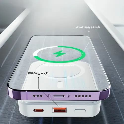 پاوربانک یسیدو YESIDO YP45 ظرفیت 10000 میلی آمپر ساعت — تصویر ۲