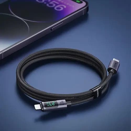 کابل USB-C به لایتنینگ یسیدو YESIDO CA157 PD27W طول 1.2 متر — تصویر ۴