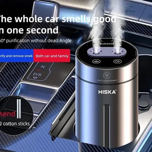خوشبو کننده و بخور سرد خودرو هیسکا مدل HISKA HR23 — تصویر ۳