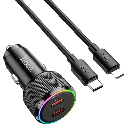 شارژر فندکی 50 وات هوکو مدل HOCO NZ14B USB