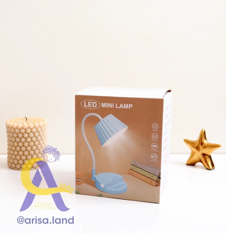 مینی چراغ مطالعه و خواب LED تراش دار — تصویر ۶