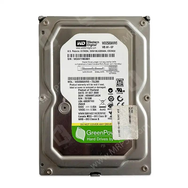 هارددیسک اینترنال وسترن دیجیتال/WD سری سبز
