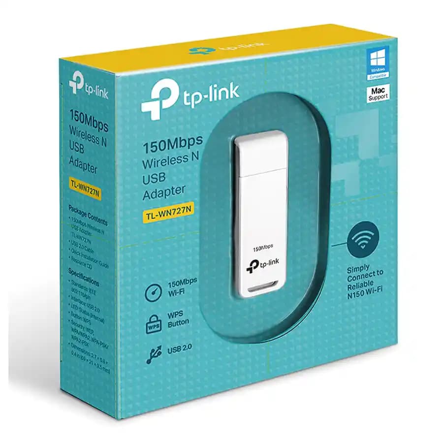 کارت شبکه بی سیم تی پی لینک TP-LINK TL-WN727N — تصویر ۲