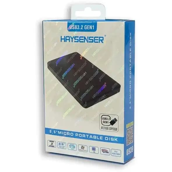 باکس تبدیل هارد لپ تاپی 2.5 اینچی به هارد اکسترنال Haysenser مدل HAYQ9U3