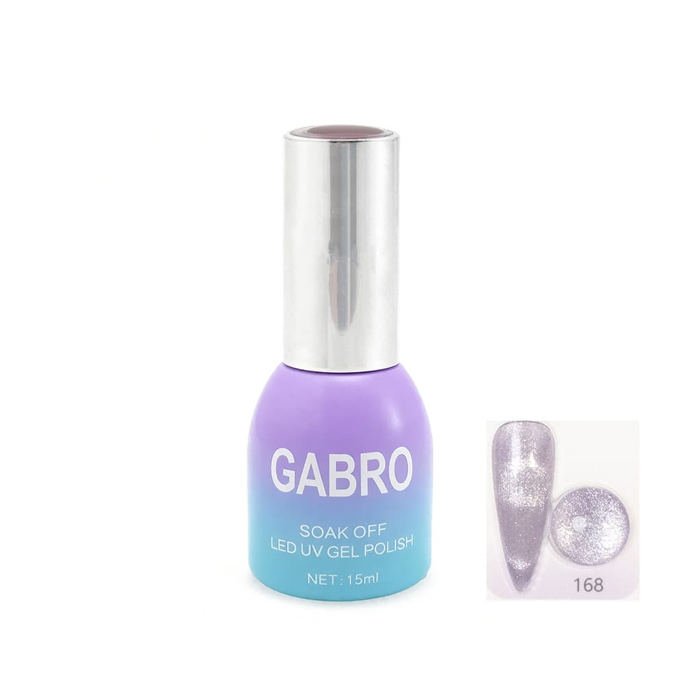 ژل لاک 15 میل گابرو کد 168 آیس GABRO