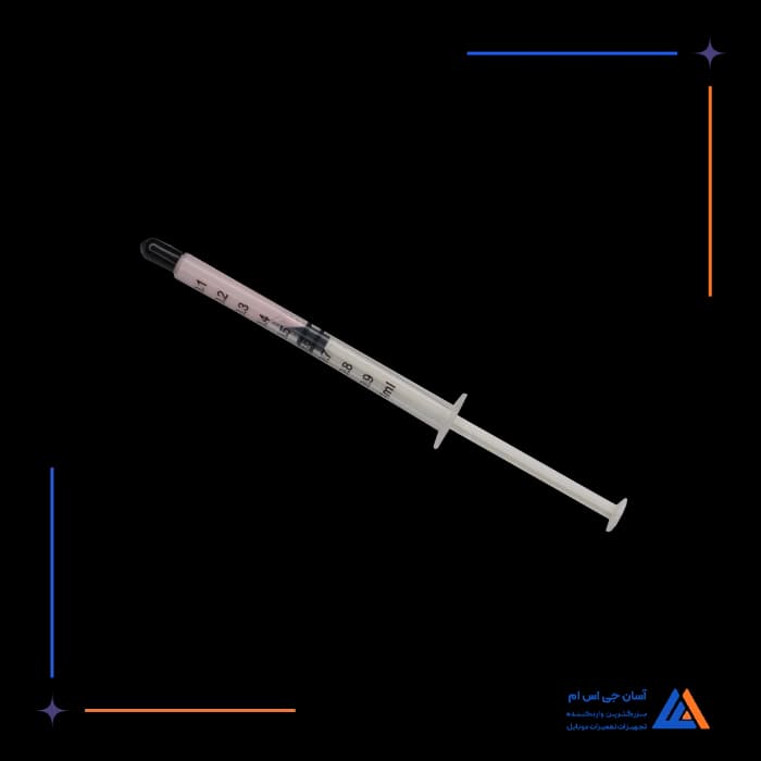 خمیر سیلیکونی سرنگی 0.5M