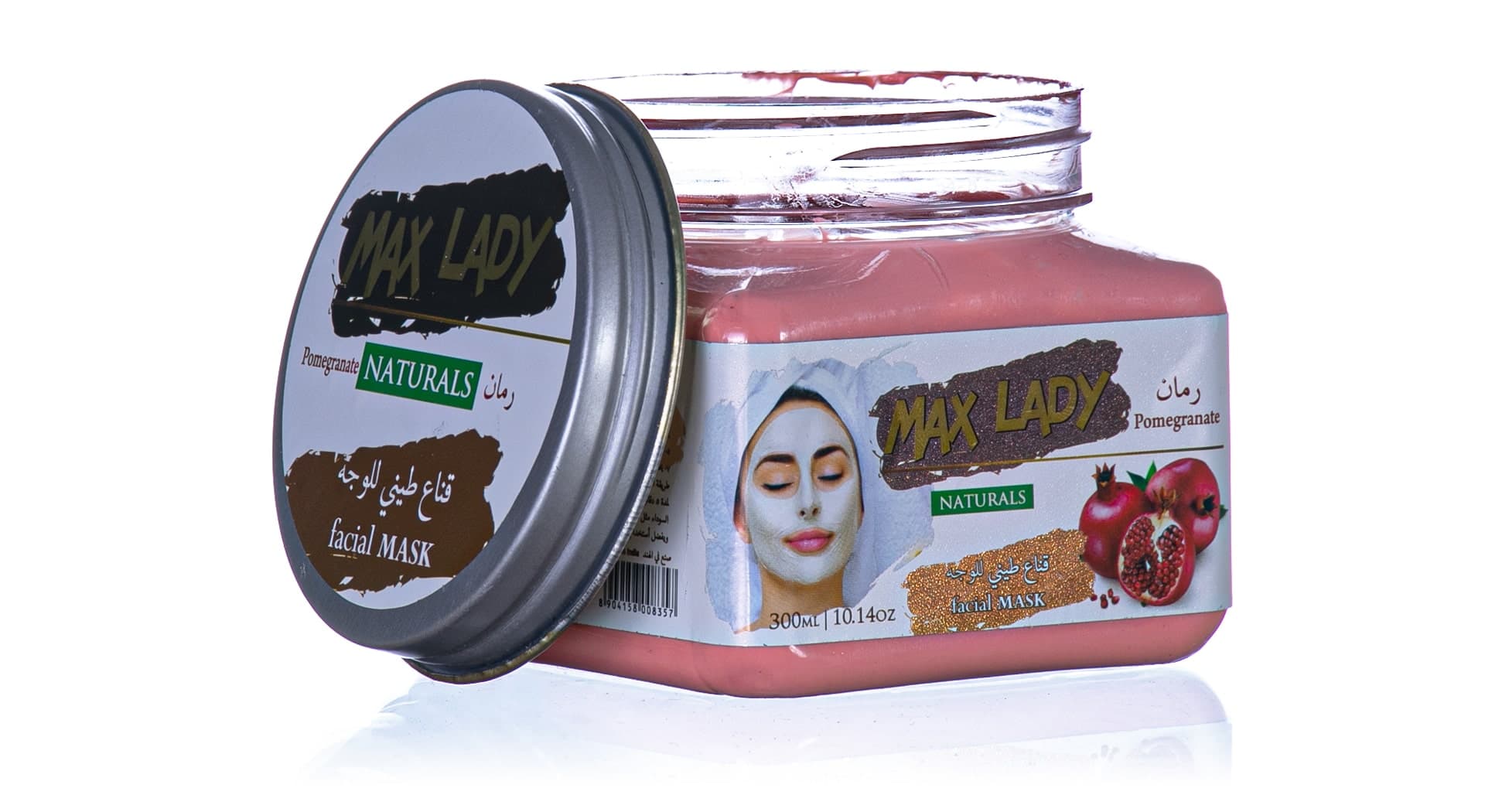 ماسک گچی انار مربعی مکس لیدی 300ml — تصویر ۲