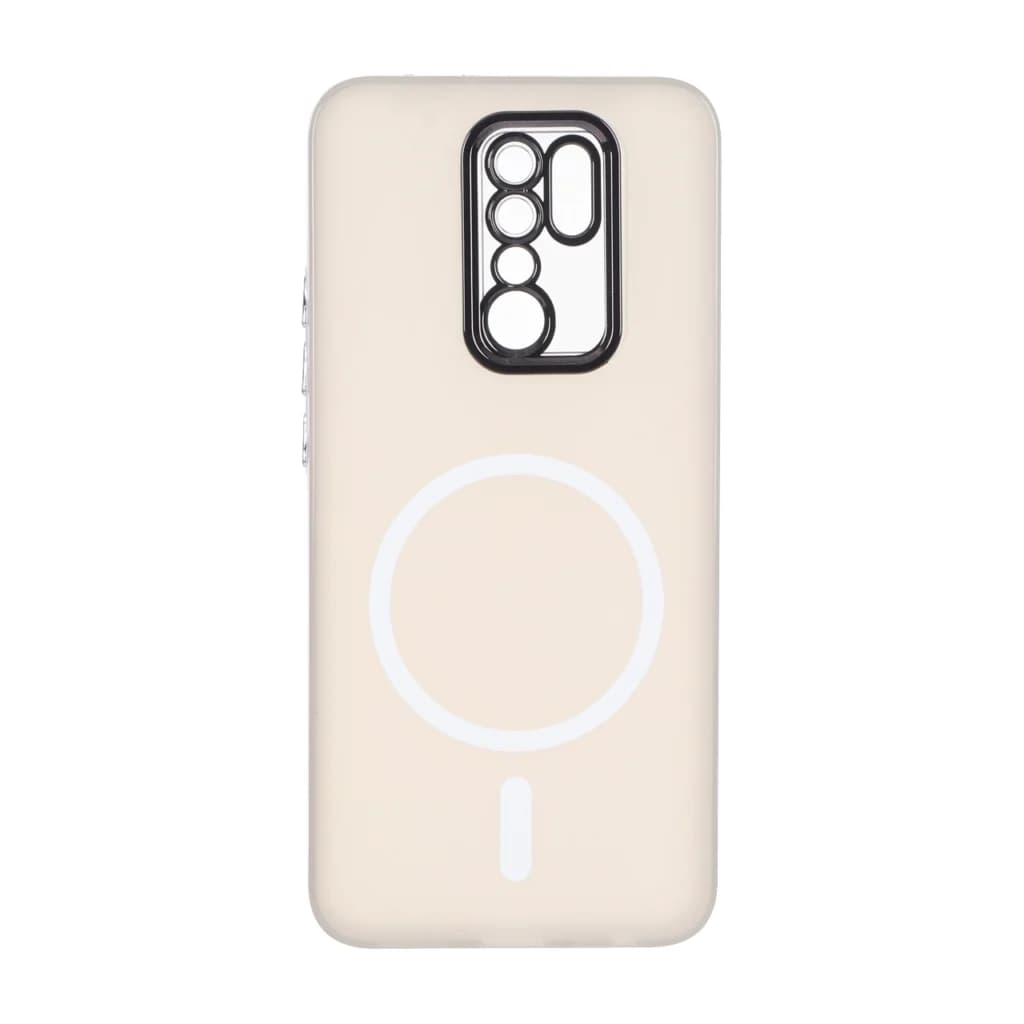 قاب Life Time مات طرح مگ سیف Xiaomi Redmi 9 / Redmi 9 Prime / Poco M2 – کرم — تصویر ۲