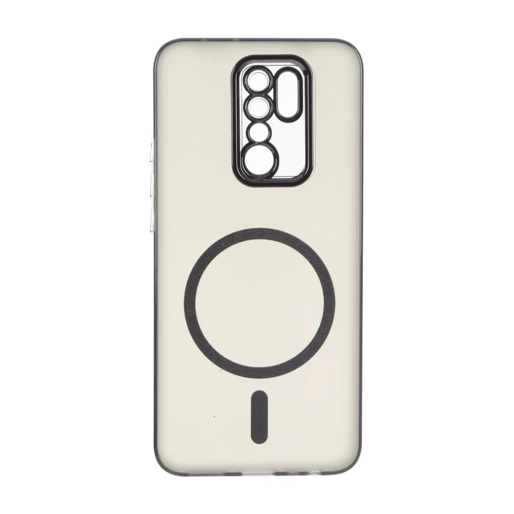 قاب Life Time مات طرح مگ سیف Xiaomi Redmi 9 / Redmi 9 Prime / Poco M2 – مشکی — تصویر ۲