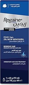 ریگین (Regaine) فوم تقویت رشد مو ۵% – درمان پیشرفته ریزش مو برای مردان