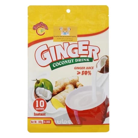 نوشیدنی نارگیل زنجبیل جینجر 180 گرم چانگوئنگ Chunguang ا Chunguang ginger coconut drink 180g