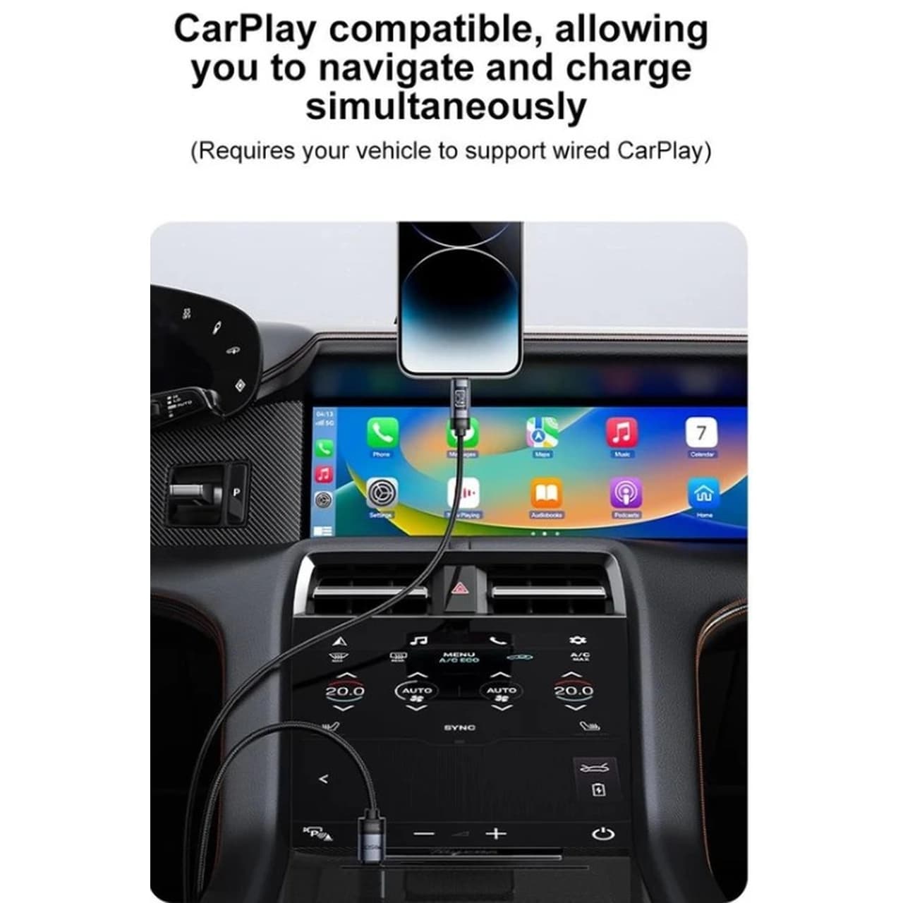 کابل شارژ 1.2 متری PD و فست Yesido Type-C To Lightning مدل CA201 27W – مشکی (گارانتی شش ماه تعویض نیکان همراه) — تصویر ۷