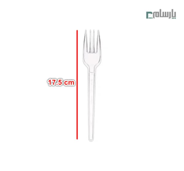 چنگال یکبار مصرف مدل پارس — تصویر ۲