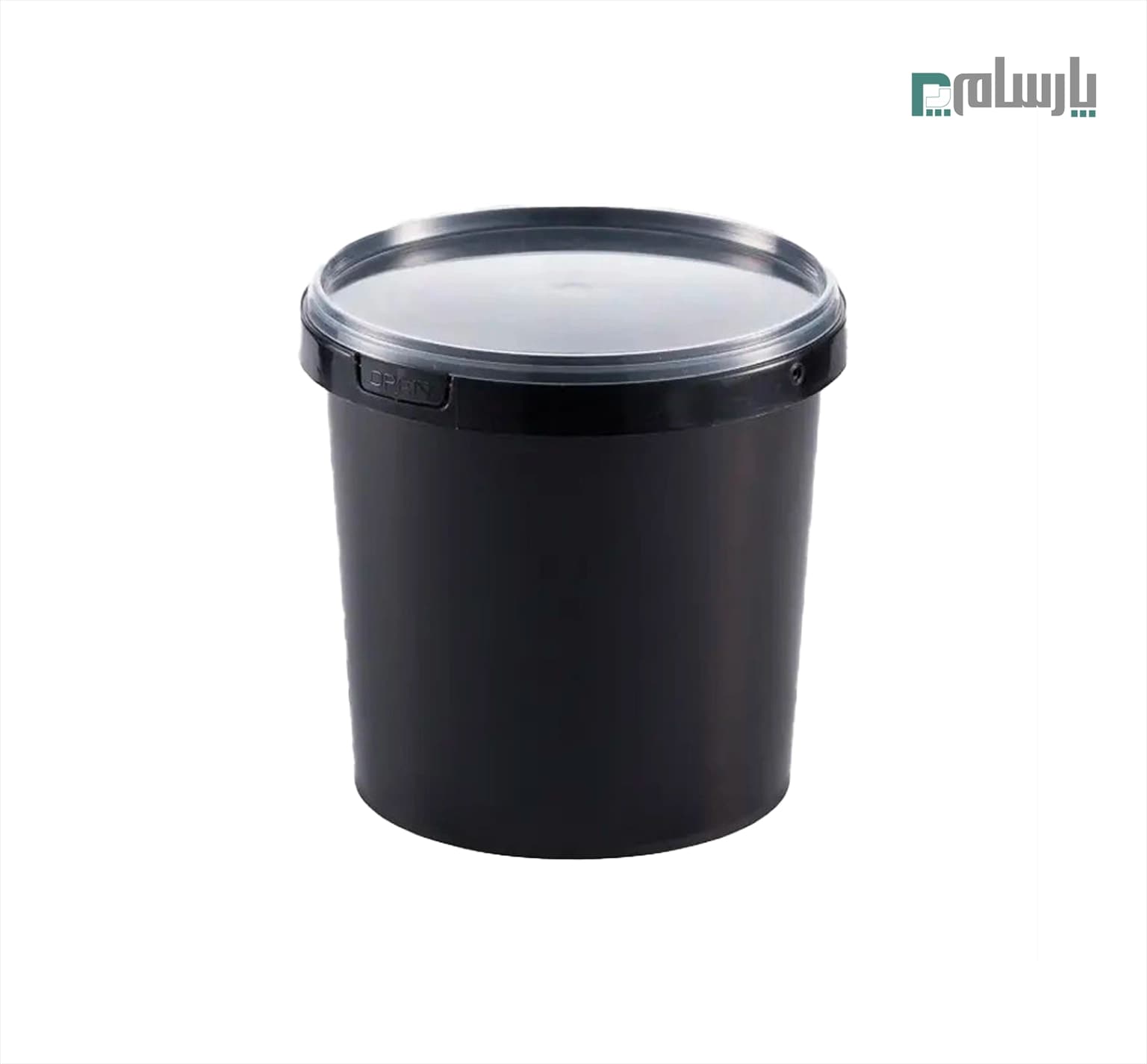 سطل یکبار مصرف مایكروويو 1000 سی سی مشکی