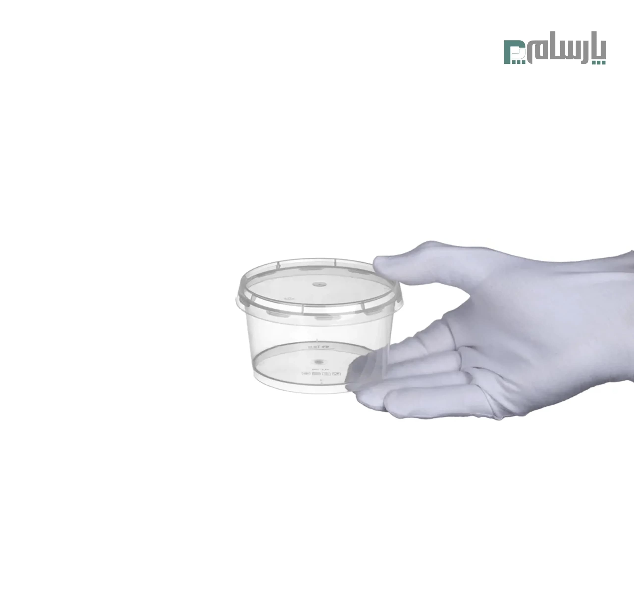 سطل یکبار مصرف مایکروویو 200 سی سی شفاف — تصویر ۳