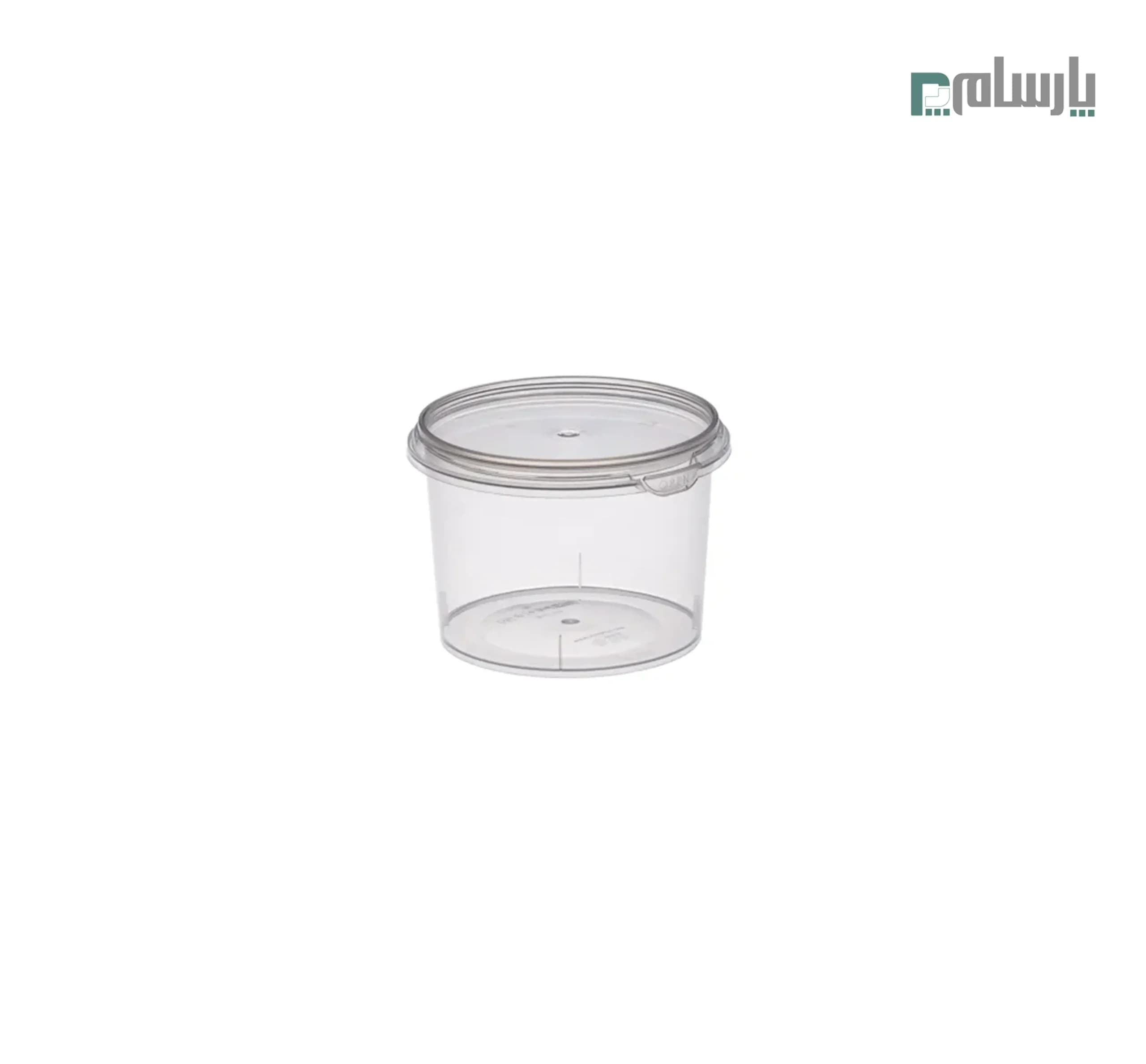 سطل ماکروویو یکبار مصرف 310 سی سی شفاف