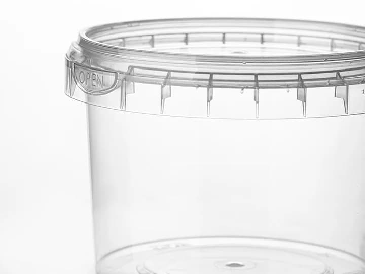 سطل ماکروویو یکبار مصرف 310 سی سی شفاف — تصویر ۳