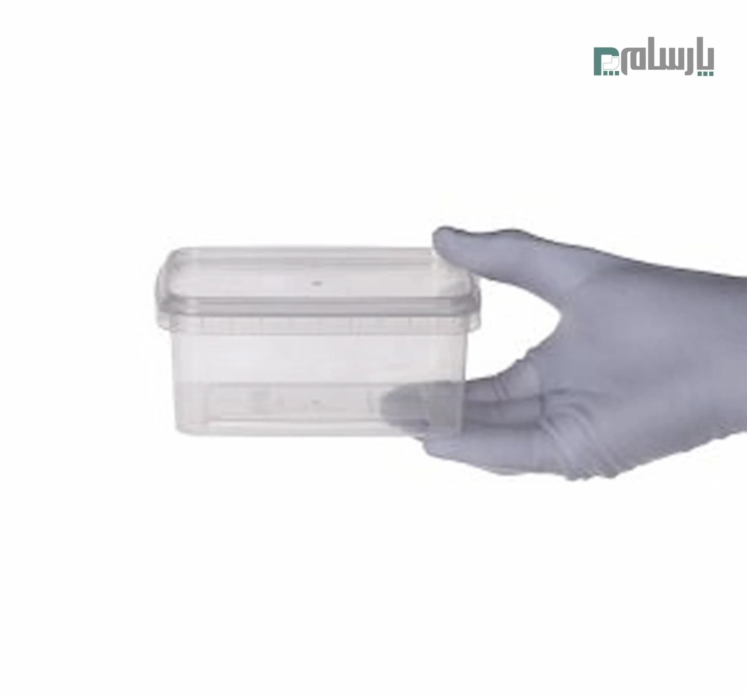 ظرف یکبار مصرف مایکروویو 550 سی سی شفاف — تصویر ۴