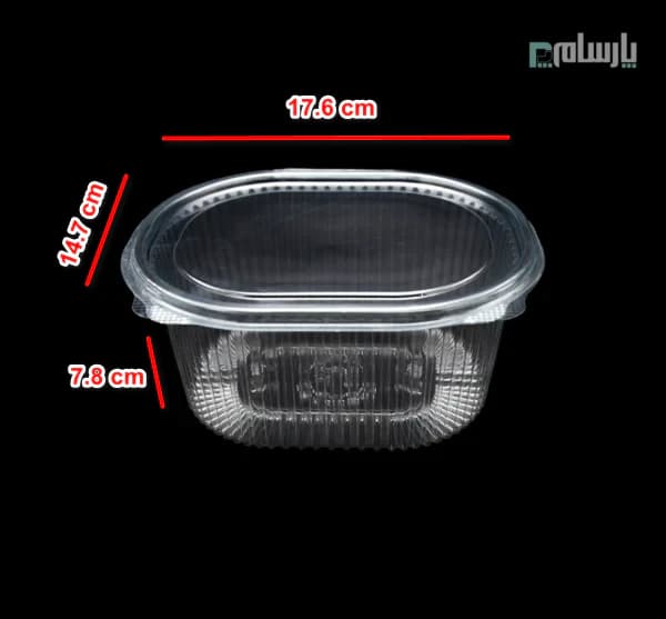 ظرف یونیک یکبار مصرف 1000 سی سی-پت — تصویر ۲